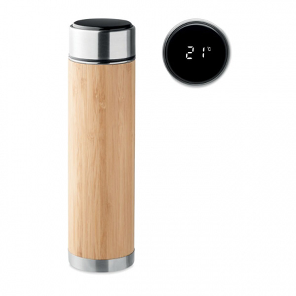 Thermos personalizzato con termometro touch